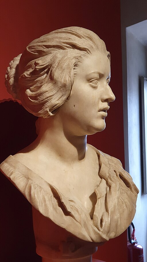 Bust of Constanza Bonarelli looking right